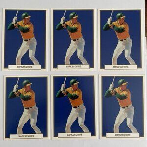 Mark McGwire 1989 All American #2 Series #3 Lot of 6 Cards